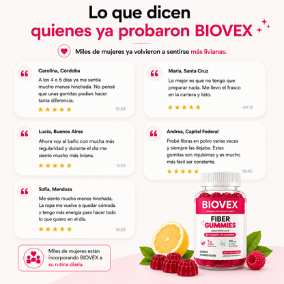 BIOVEX - Fiber Gummies